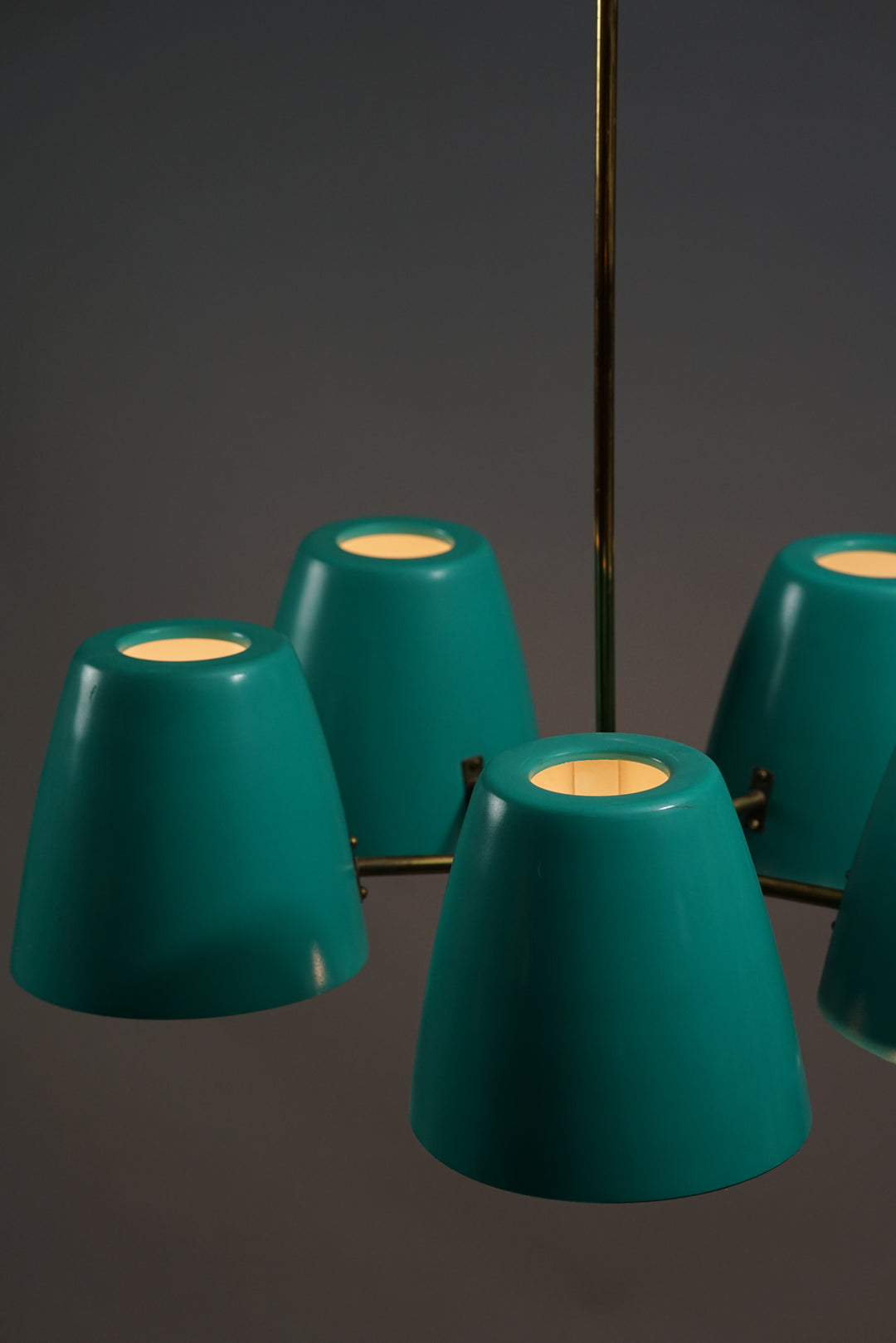 Rare ceiling lamp, Itsu, 1950s