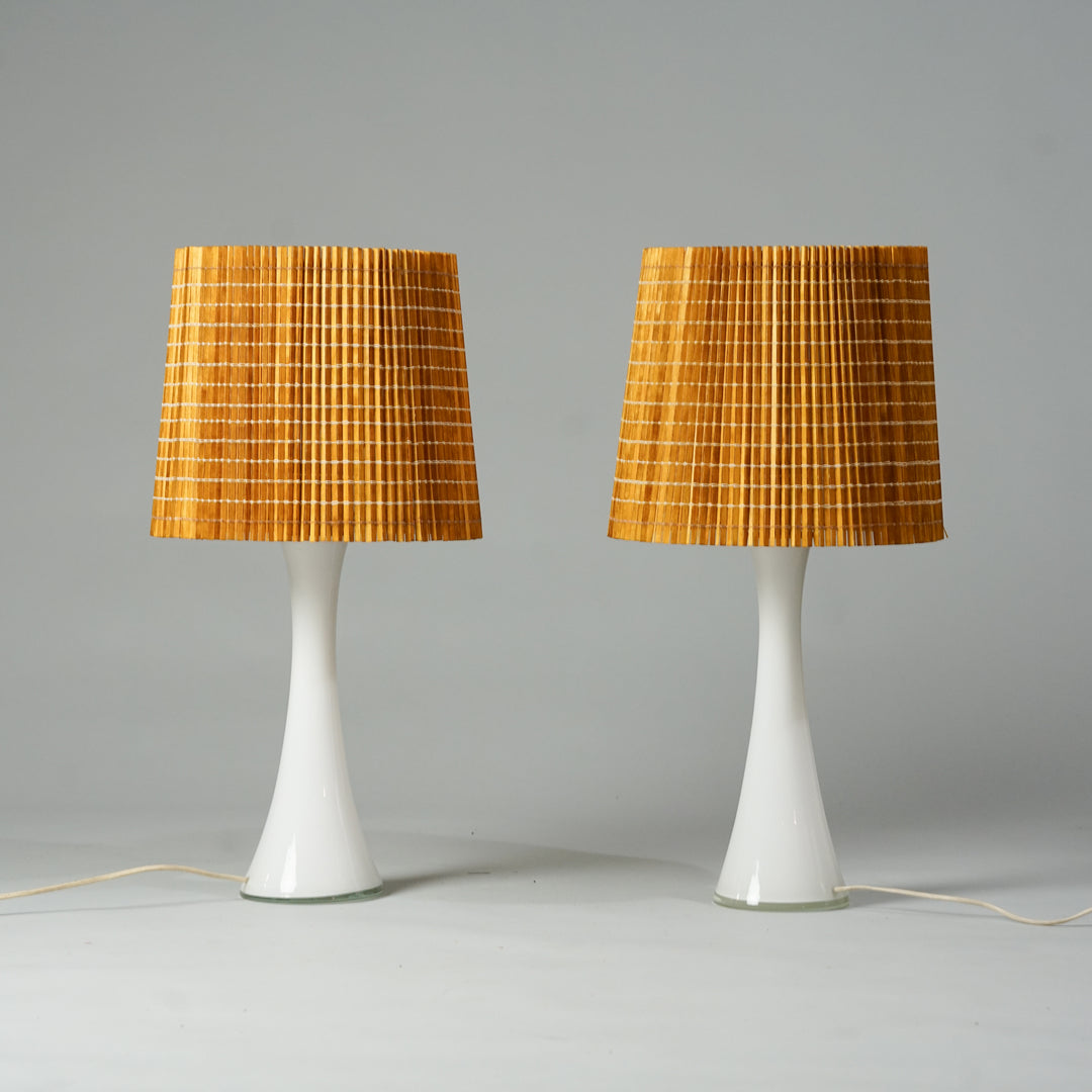 Pair of table lamps, Bergboms, Sweden, 1960s
