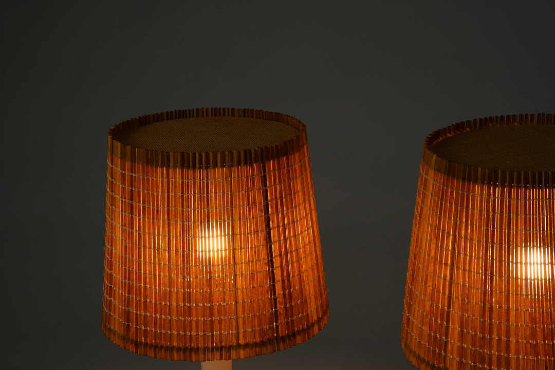 Pair of table lamps, Bergboms, Sweden, 1960s