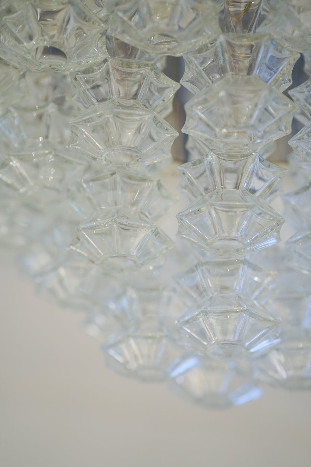 Rare flush mount, J.T Kalmar, Austria, 1970s