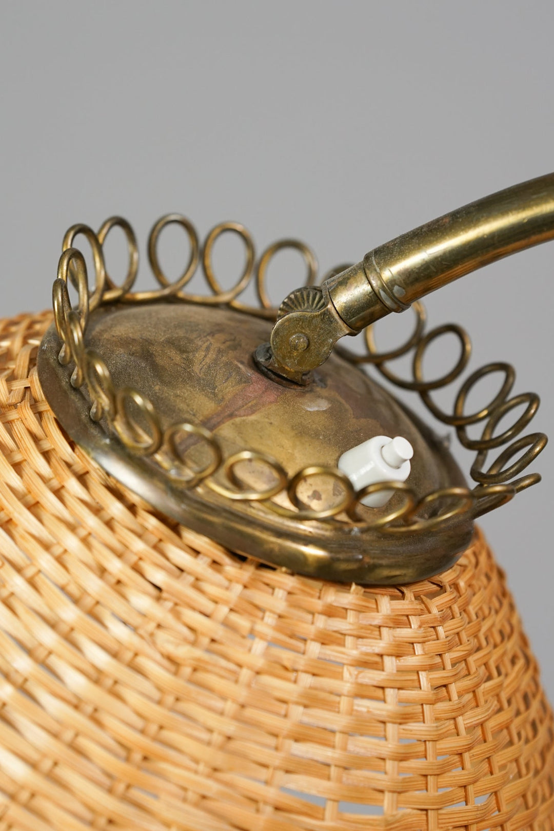 Floor lamp, attrb. Taidetakomo Hakkarainen, 1940s