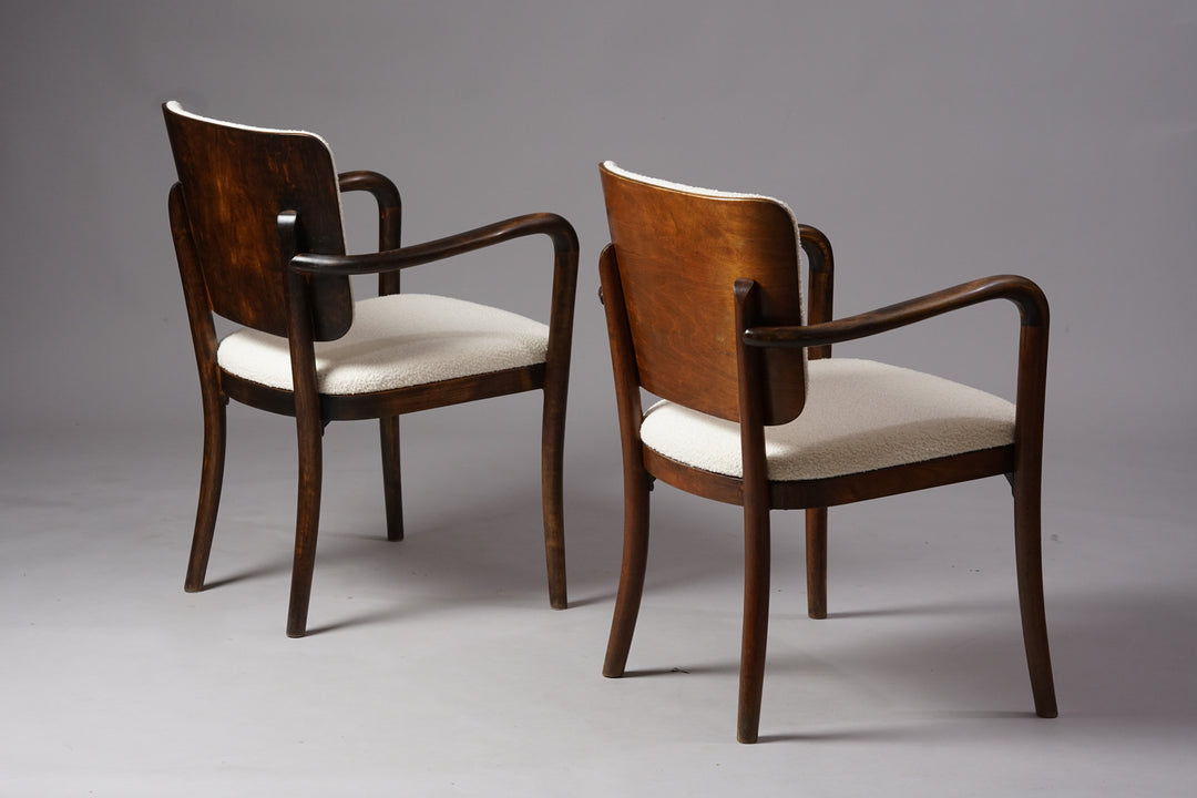 Harvinaiset nojatuolit (2kpl), Alvar Aalto, O.Y Wilhelm Schauman A.B, 30/40-luku