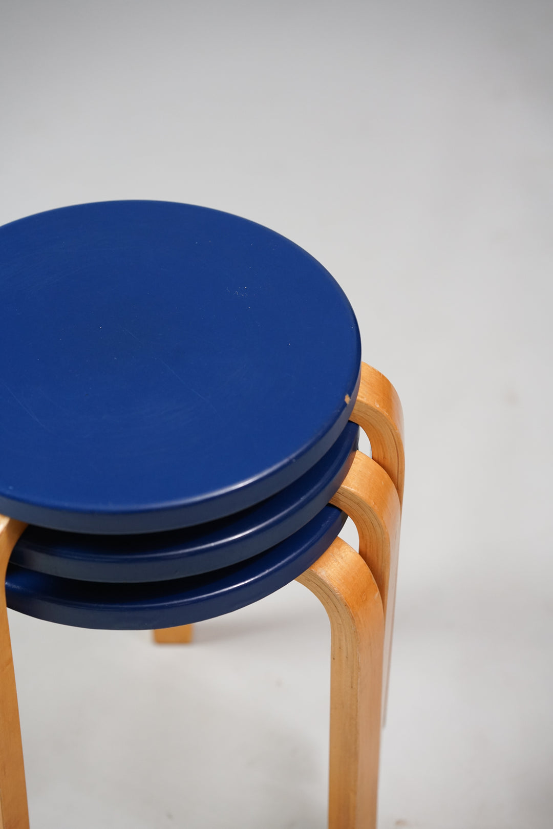 Stools model 60 (3 pieces), Alvar Aalto, Artek, 1950/1960's