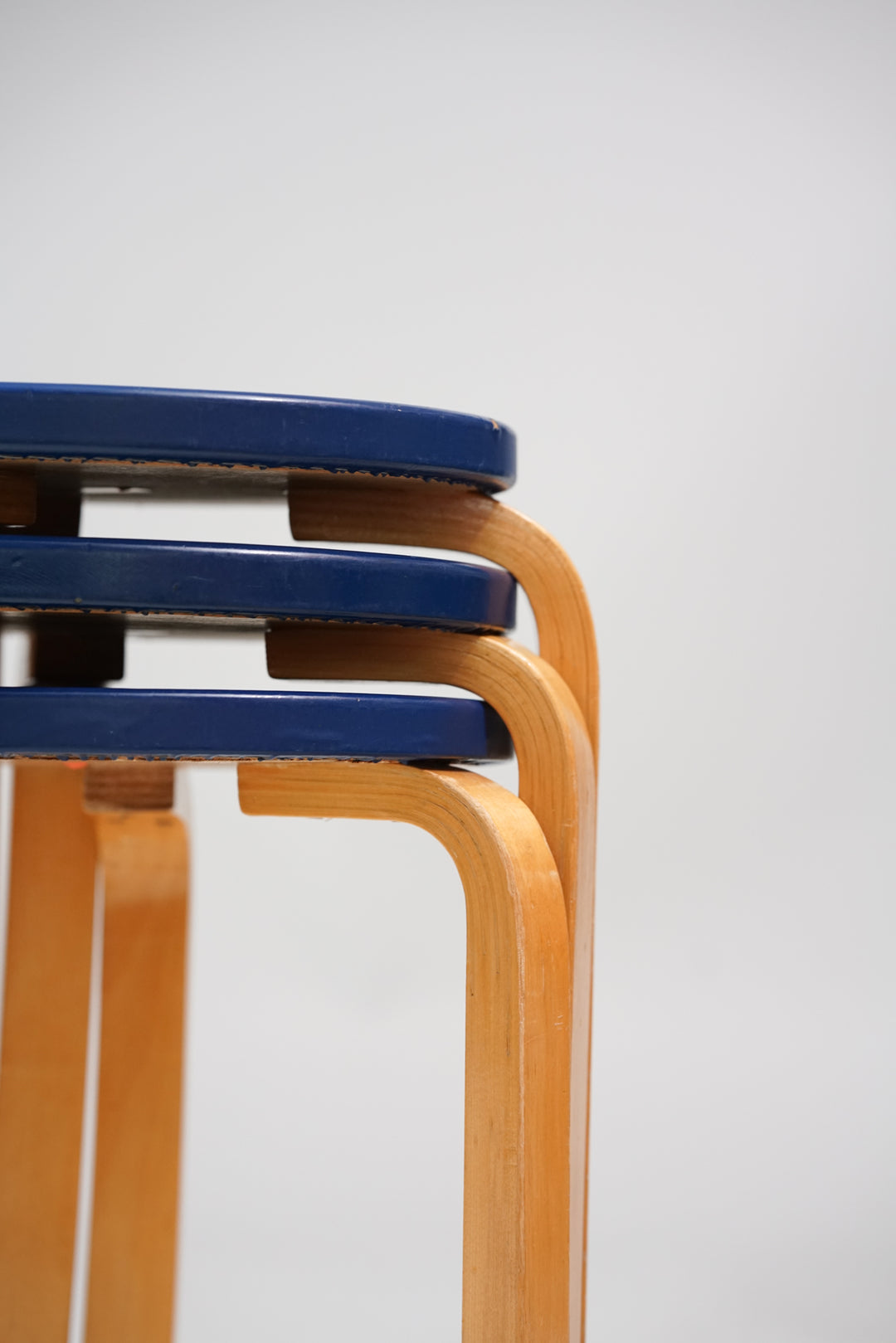Stools model 60 (3 pieces), Alvar Aalto, Artek, 1950/1960's