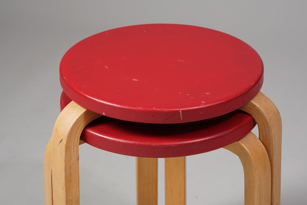 Jakkarat malli 60 (2 kpl), Alvar Aalto, Artek, 60-luku