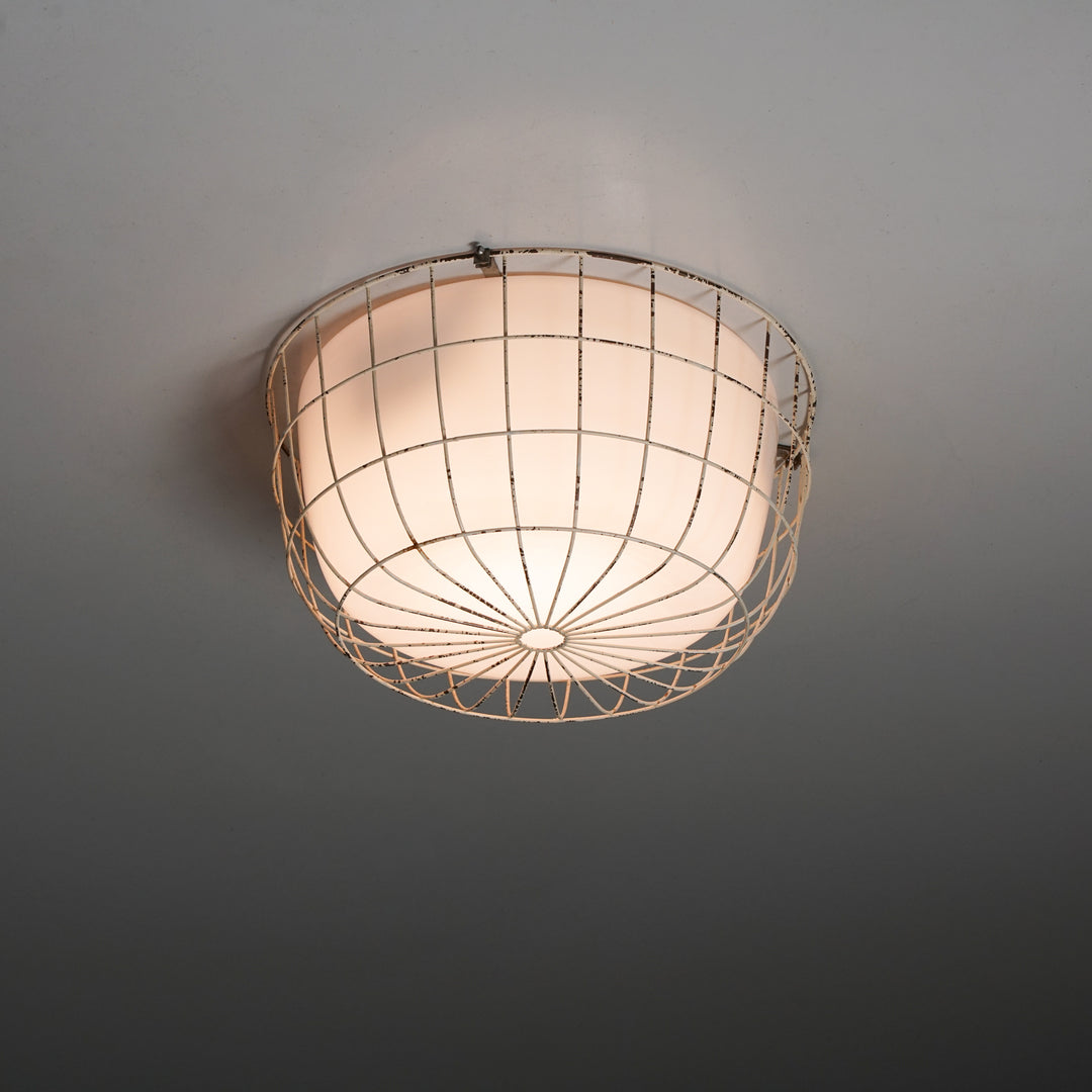Flush mount, Paavo Tynell, Taito Oy, 1950s