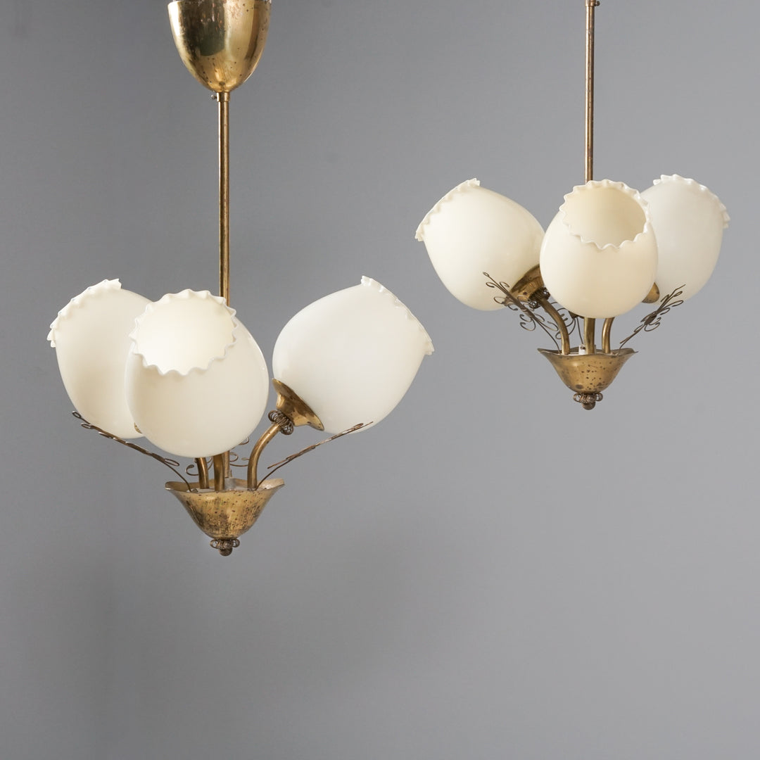 Pair of pendants, Finland, 1950s