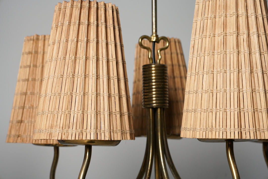 Pair of model 51064 ceiling lights, Gunnel Nyman, Idman, 1940/1950s