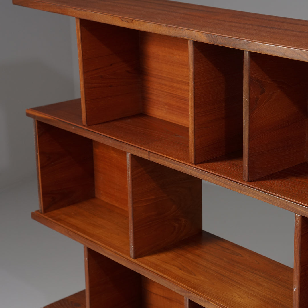 Model "Pala" modular bookcase, Ilmari Tapiovaara, Asko, 1960s