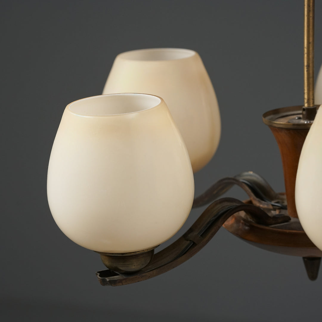 Pendant model 1256/3, Paavo Tynell, Taito Oy, 1930/1940s