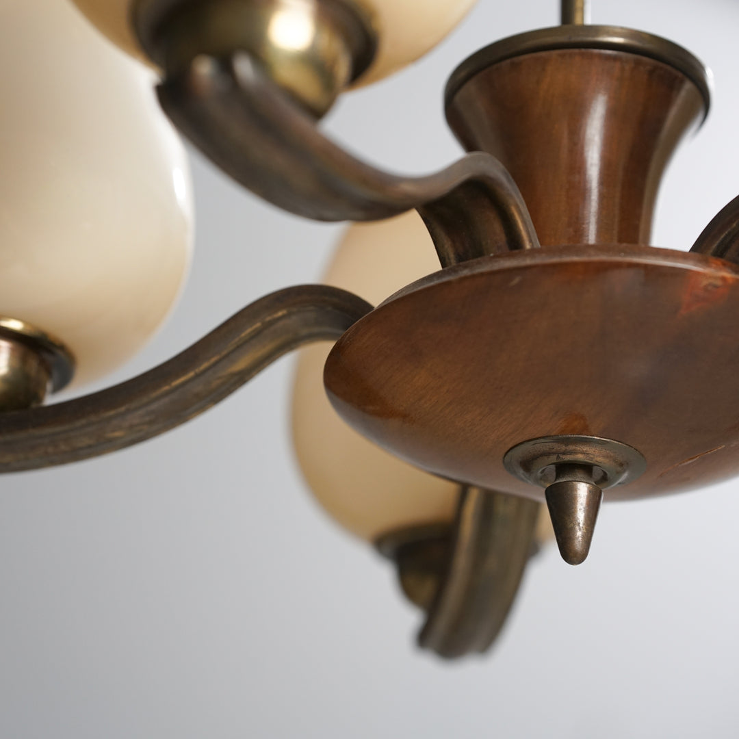 Pendant model 1256/3, Paavo Tynell, Taito Oy, 1930/1940s