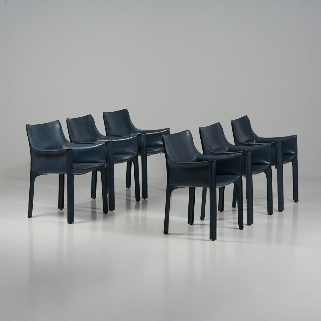 Malli Cab 413 tuoli (6 kpl), Mario Bellini, Cassina, 70-luku