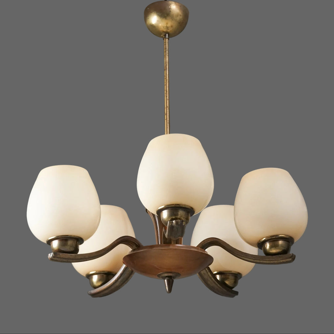 Pendant model 1256/3, Paavo Tynell, Taito Oy, 1930/1940s