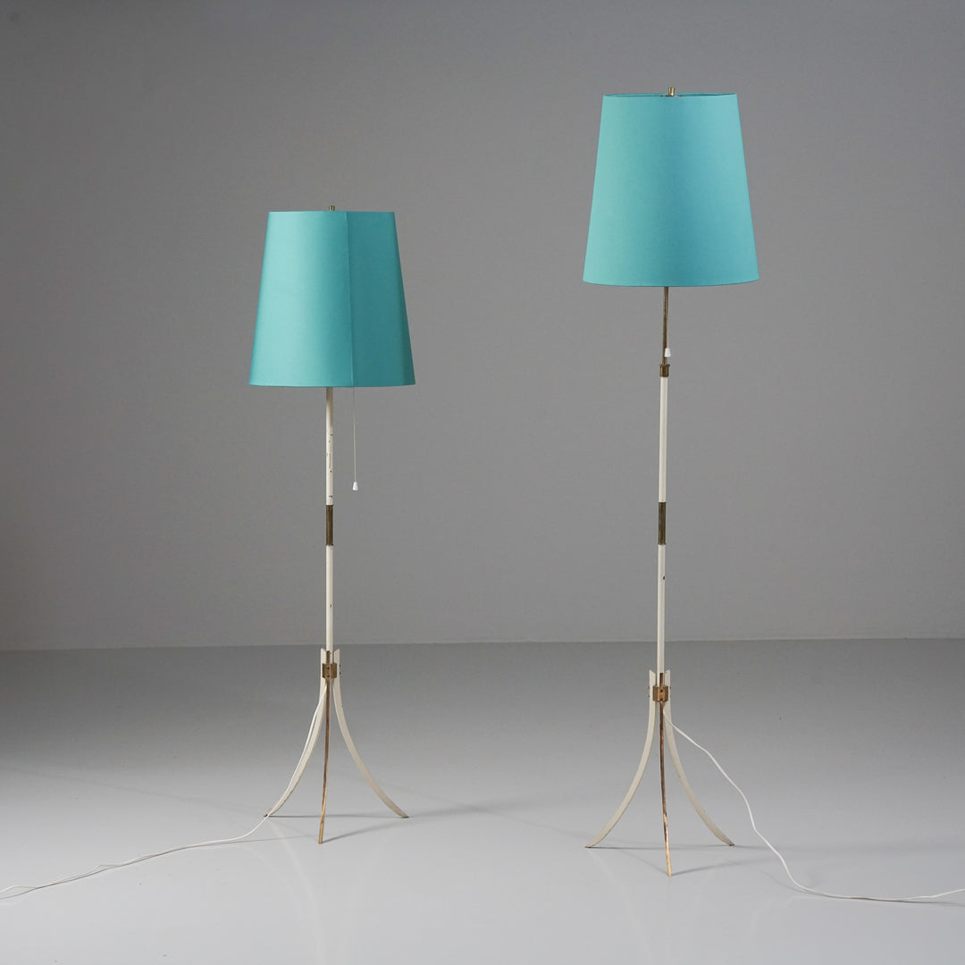 Pair of floor lights, 1960s