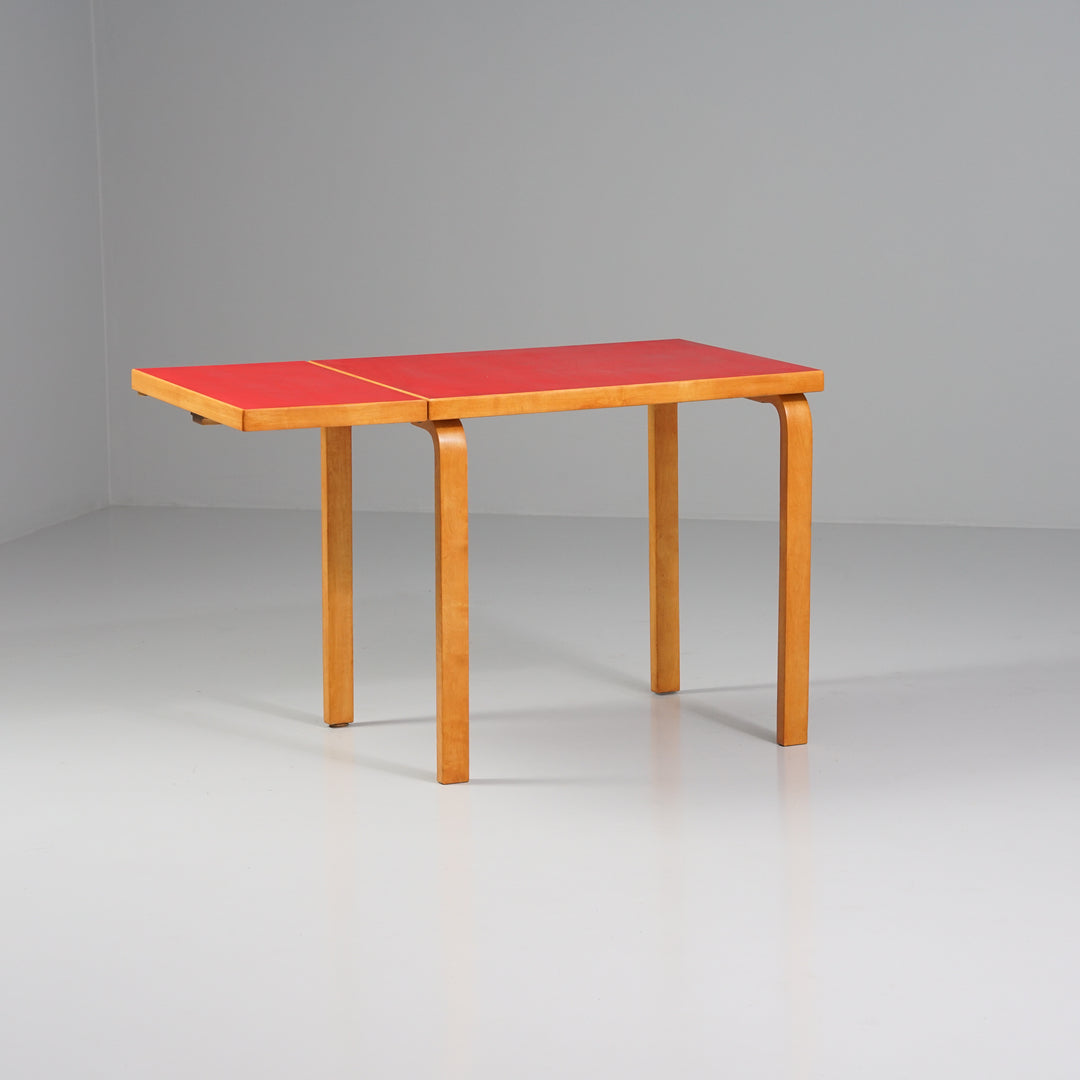 Model DL 82 drop-leaf table, Alvar Aalto, Oy Huonekalu- ja Rakennustyötehdas Ab, 1950/1960s