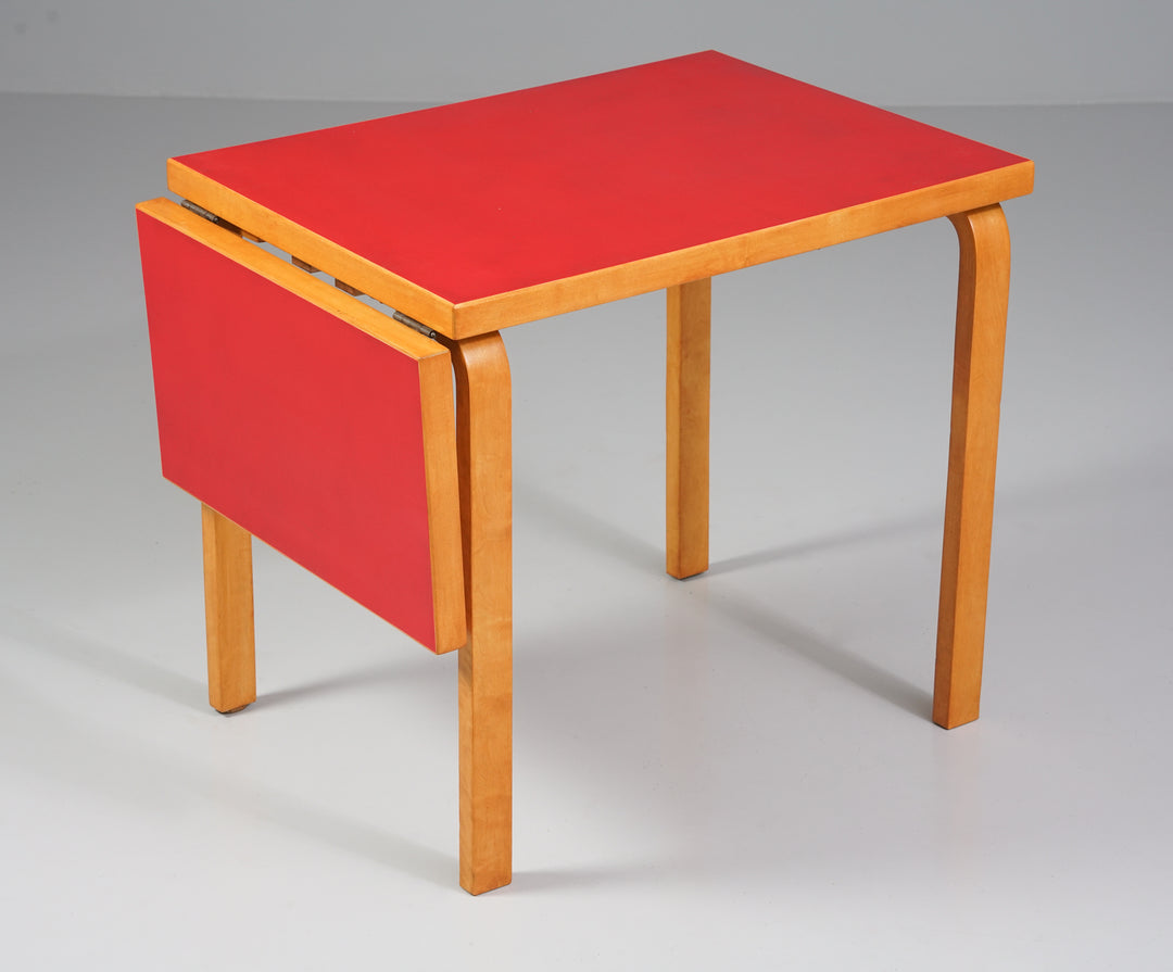 Model DL 82 drop-leaf table, Alvar Aalto, Oy Huonekalu- ja Rakennustyötehdas Ab, 1950/1960s