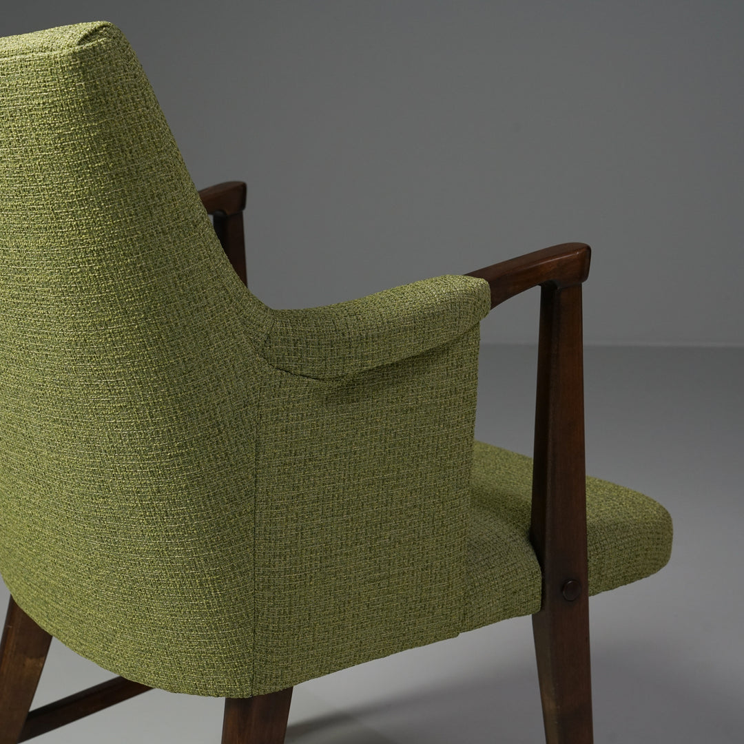 Model "Kabinetti" armchair, Olof Ottelin, Oy Stockmann Ab, Keravan puusepäntehdas, Mid-20th Century 