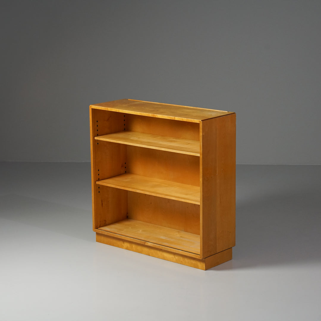 Rare model 505 stackable shelving unit, Aino Aalto, Oy Huonekalu- ja Rakennustyötehdas Ab, 1930s