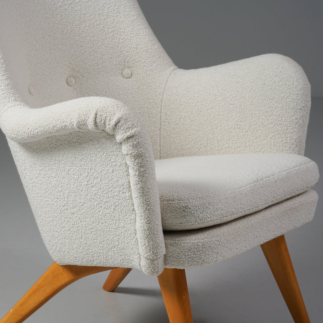 Model "Pedro" armchair, Carl Gustaf Hiort af Ornäs, Hiort Tuote Puunveisto, 1950s