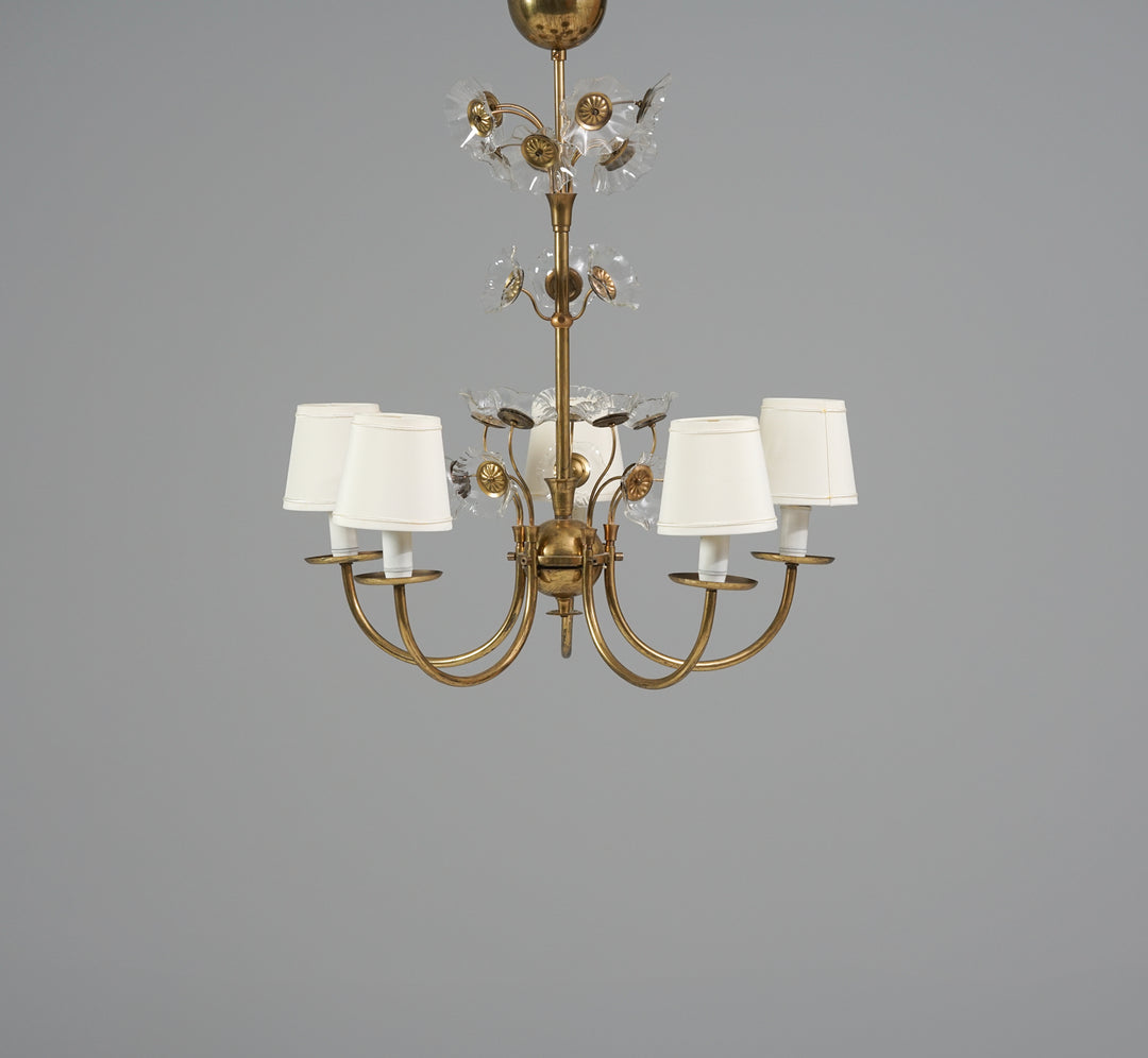 Rare chandelier, Lisa Johansson-Pape, 1940s