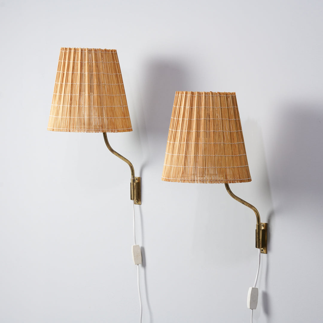 Pair of model 3053 wall lights, Lisa Johansson-Pape, Orno, 1950s