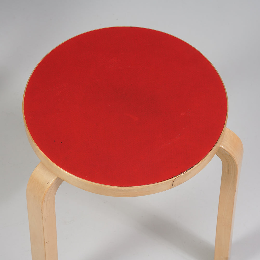 Malli 60 jakkara (2 kpl), Alvar Aalto, Artek, 60-luku