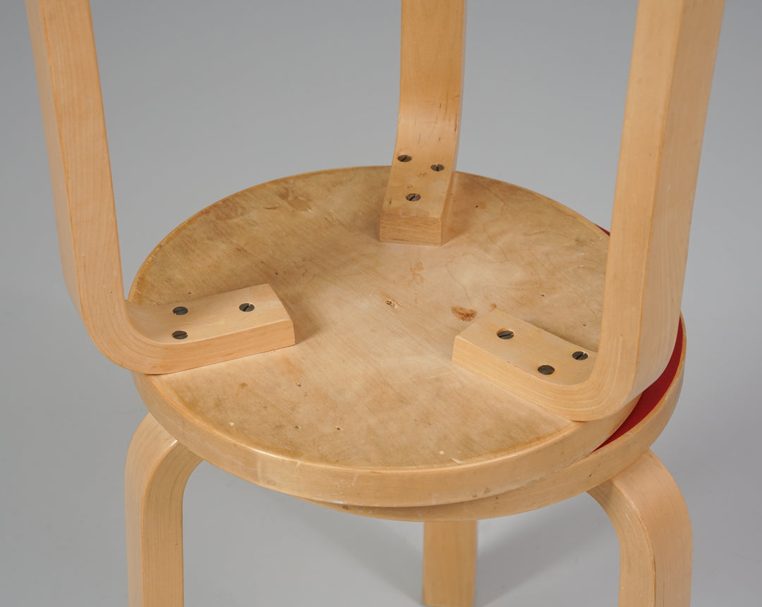 Malli 60 jakkara (2 kpl), Alvar Aalto, Artek, 60-luku