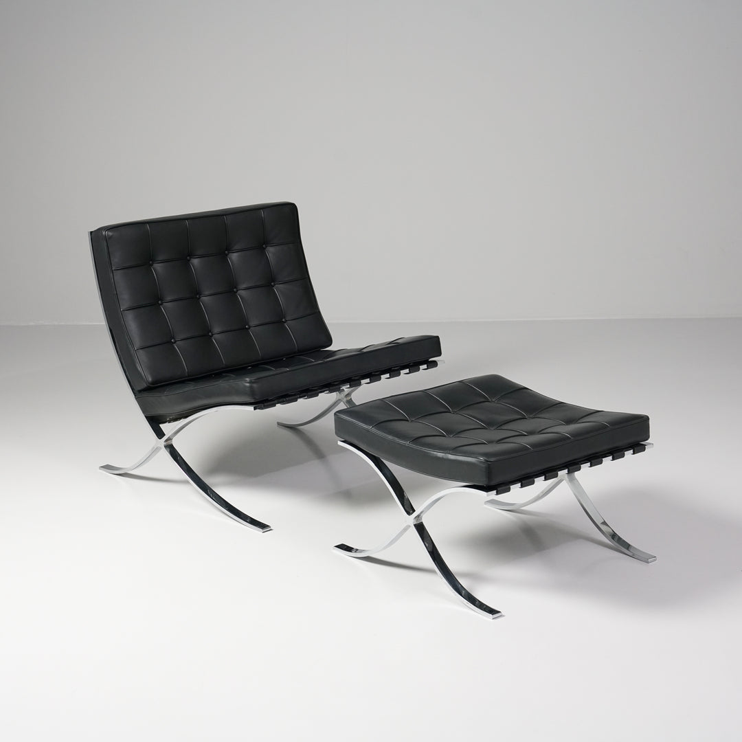 Malli Barcelona nojatuolit (8 kpl), Ludwig Mies van der Rohe, Knoll, 2000-luvun alku