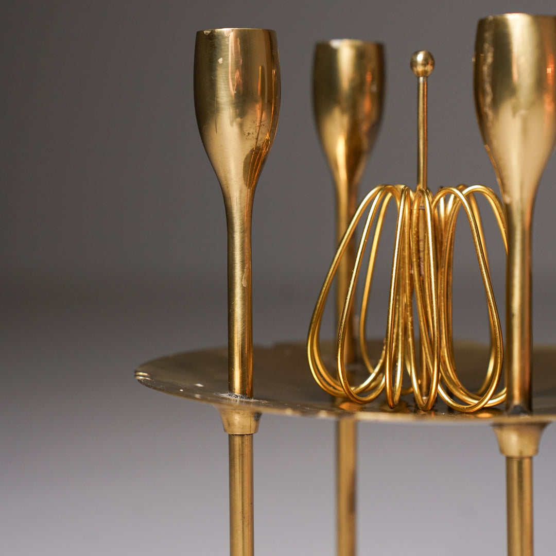 Rare candleholder, Paavo Tynell, Taito Oy, 1930/1940s