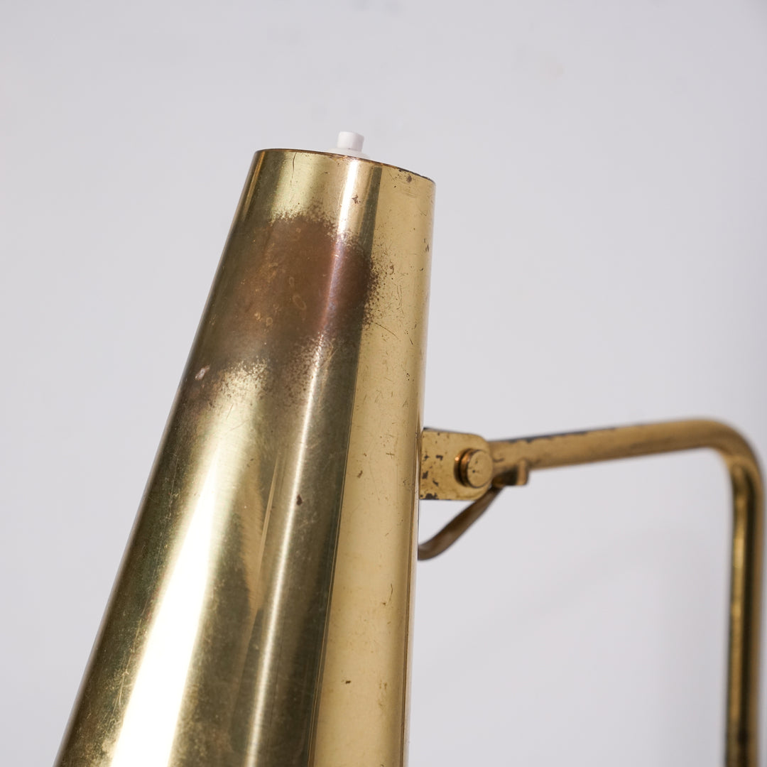 Pair of model 9459 wall lights, Paavo Tynell, Taito Oy, 1940/1950s