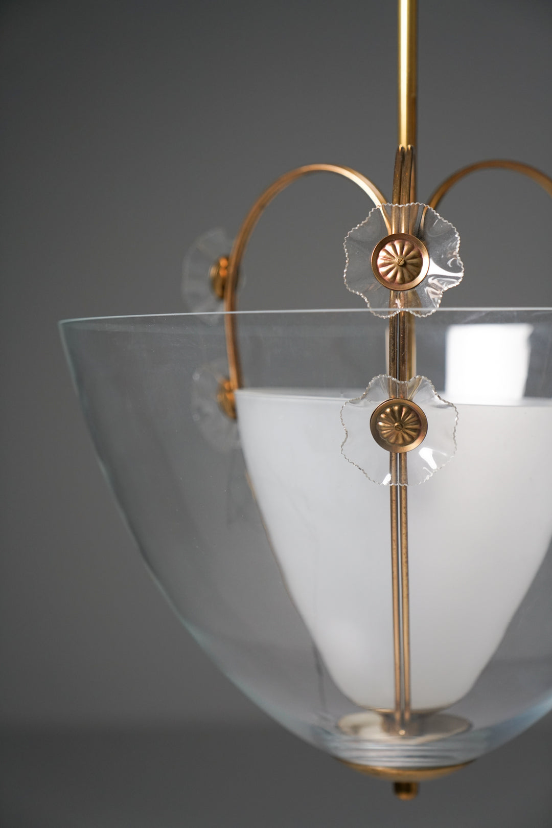 Rare pair of pendants, Lisa Johansson-Pape, Orno, 1940s