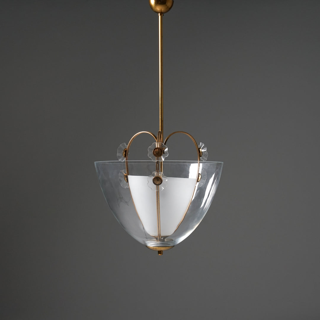 Rare pair of pendants, Lisa Johansson-Pape, Orno, 1940s