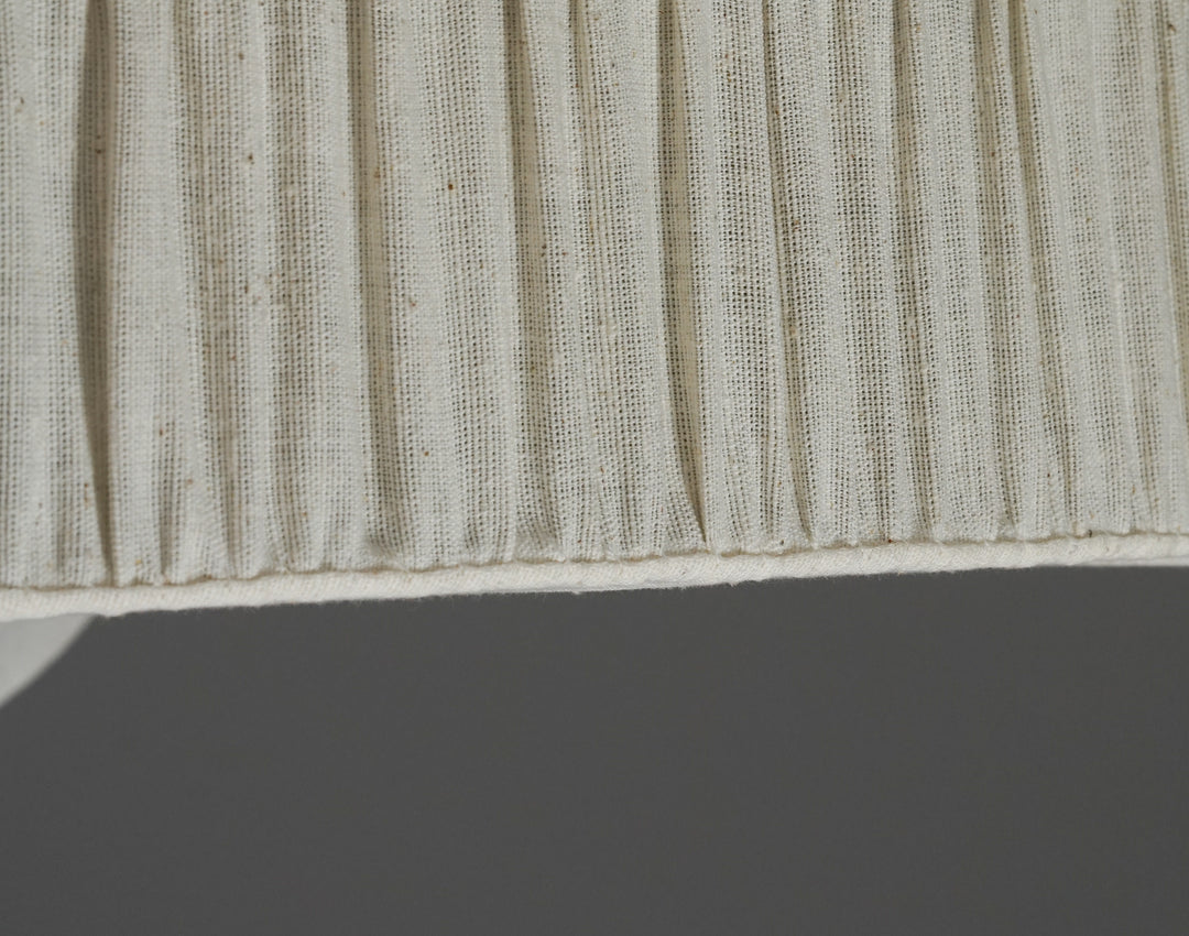 Rare silk flush mount, Itsu, 1950s