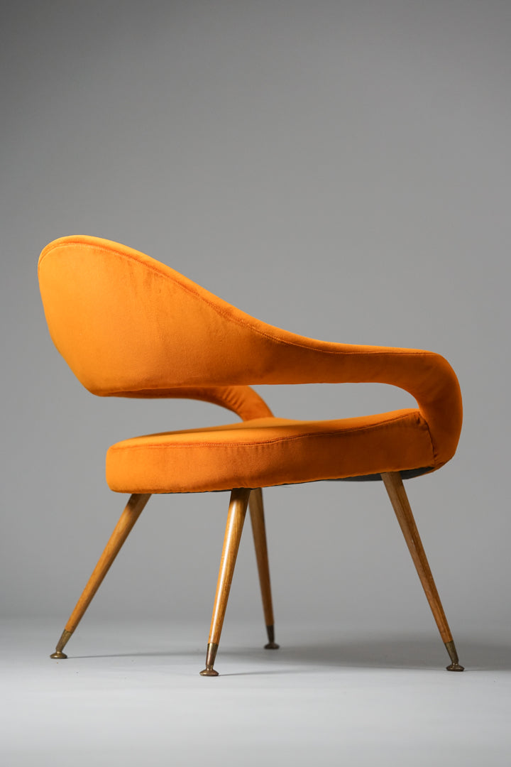 Model DU 55 P armchair, Gastone Rinaldi, 1950/1960s, Italy